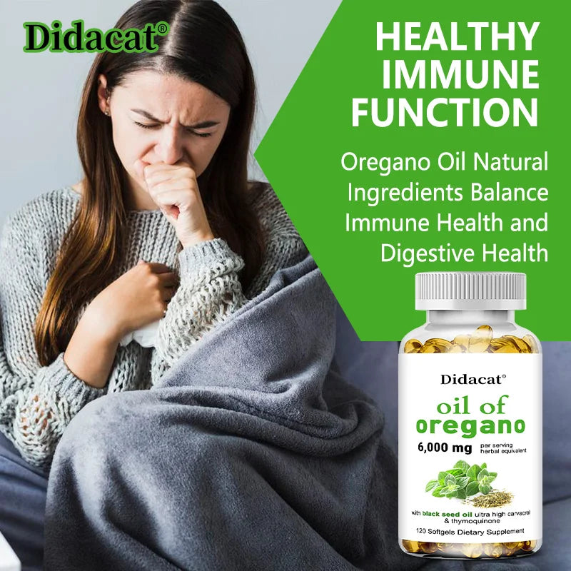 Oregano Oil Softgel Capsules