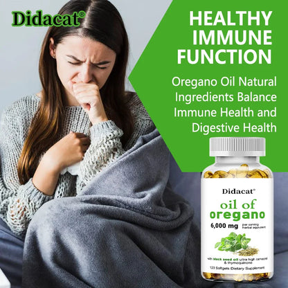 Oregano Oil Softgel Capsules
