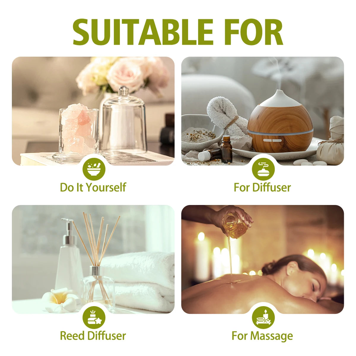 Olive Scented Oil - Natural Fragrance