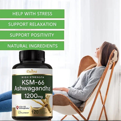 KSM-66 Ashwagandha Extract Capsules 1200mg