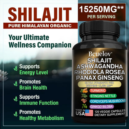 Shilajit Resin Himalaya Complex - Natural Health Supplement