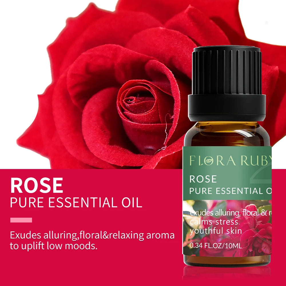 Aceites aromáticos para difusores - Colección de 10 ml