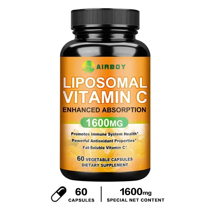 Cápsulas de vitamina C liposomal - 30 unidades