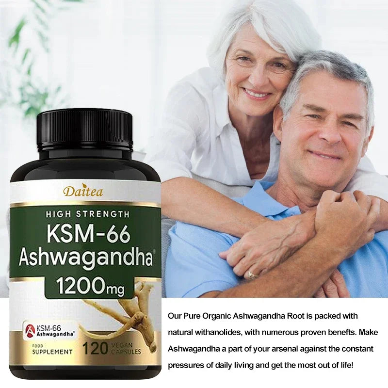 KSM-66 Ashwagandha Extract Capsules 1200mg