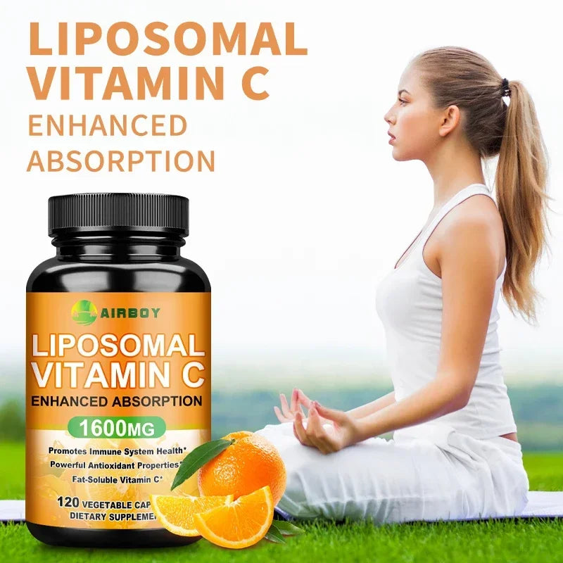 Cápsulas de vitamina C liposomal - 30 unidades
