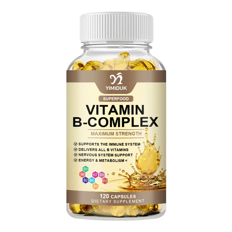 Vitaminas del complejo B - 60 cápsulas