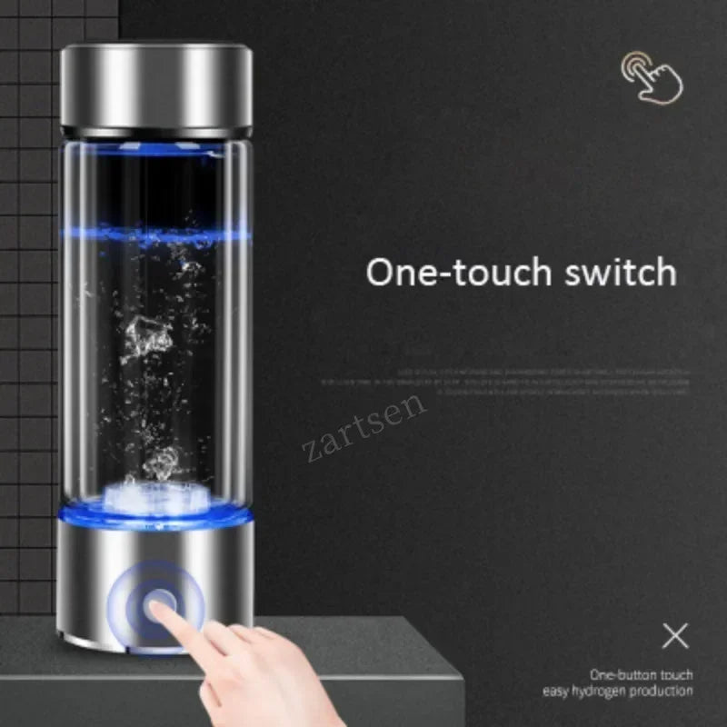 Ionizador de agua alcalina - Recargable por USB