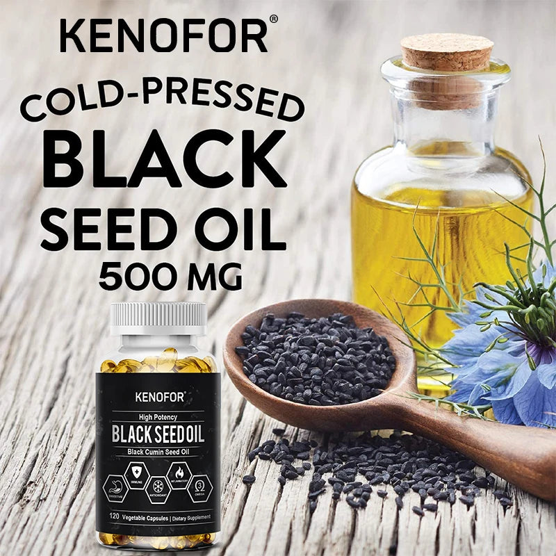 Black Cumin Seed Oil Capsules - 120 Count