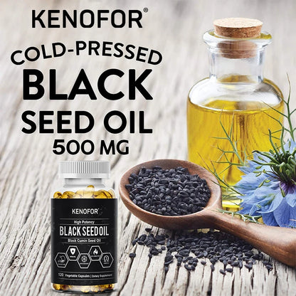 Black Cumin Seed Oil Capsules - 120 Count