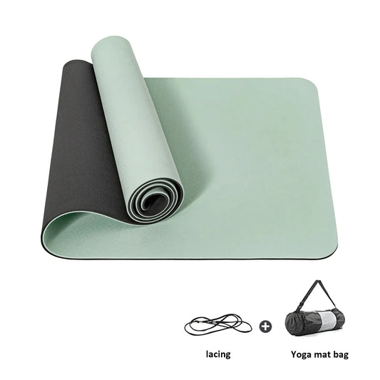 Esterilla de yoga súper gruesa de 1/3 de pulgada