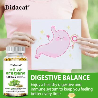 Oregano Oil Softgel Capsules