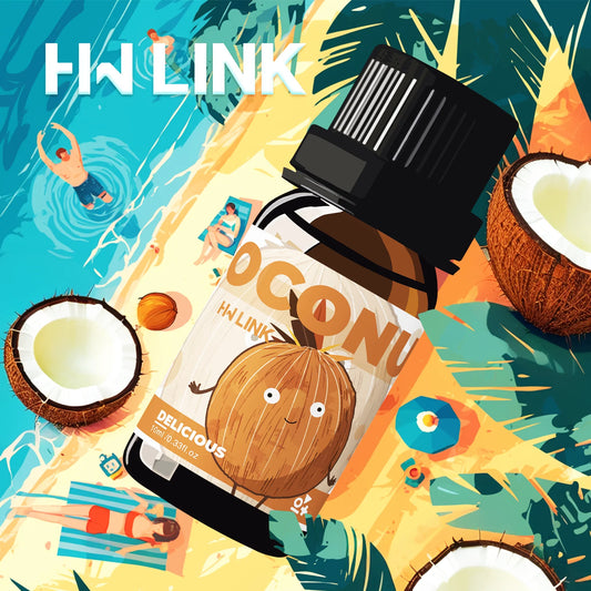 Aceite esencial de coco 10 ml - Perfume natural de coco y aceite de masaje