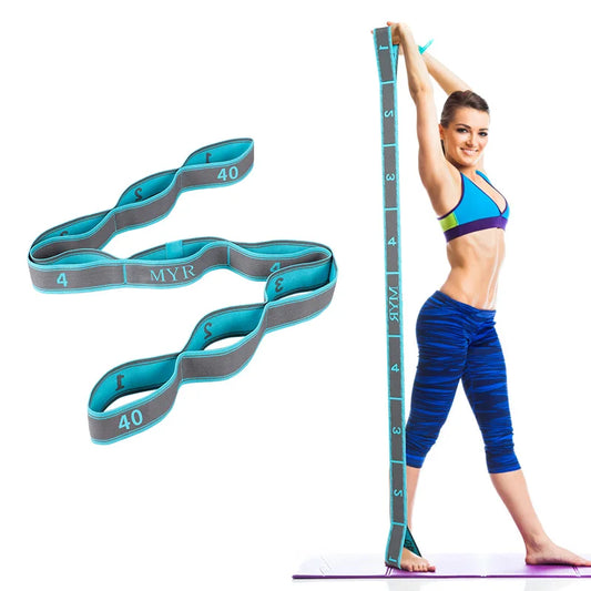 Banda elástica multibucle para yoga, danza y pilates