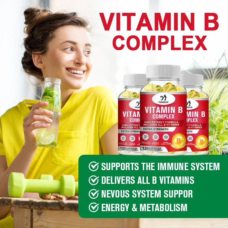 Yimiduk vitamin B complex capsules - comprehensive B vitamin formula
