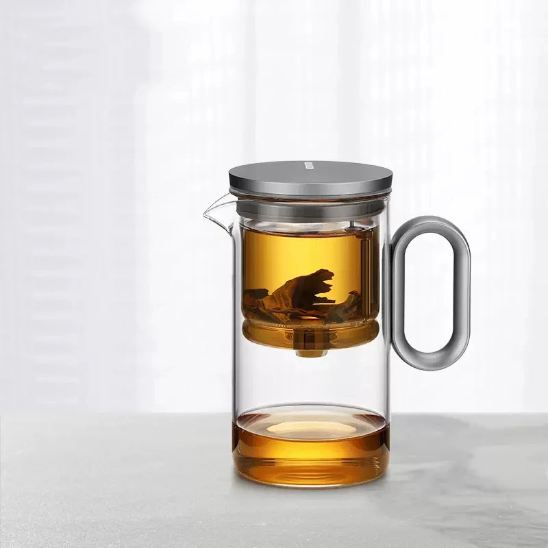 Tetera con interruptor magnético - Juego de té de alta gama