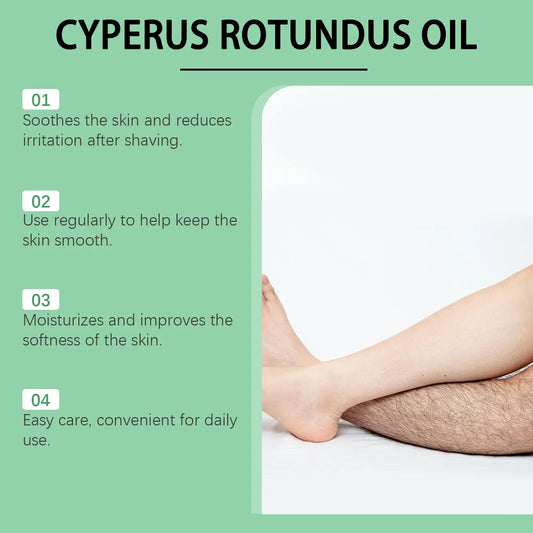 Aceite de Cyperus rotundus 60 ml - Aceite natural para el cuidado del cabello