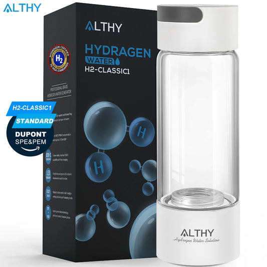 Generador de agua rica en hidrógeno ALTHY: mejora tu hidratación de forma natural