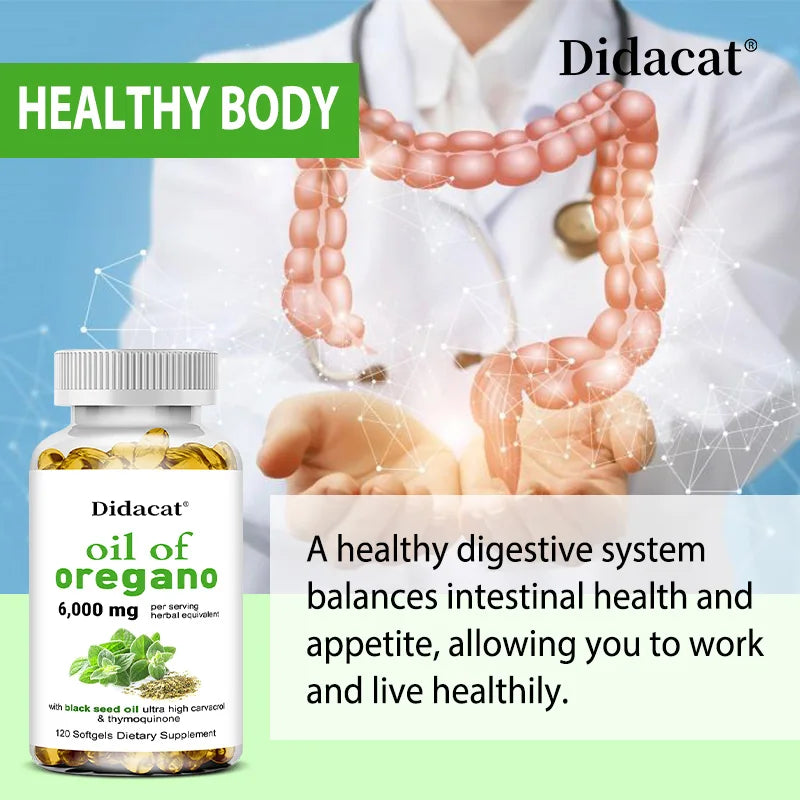 Oregano Oil Softgel Capsules