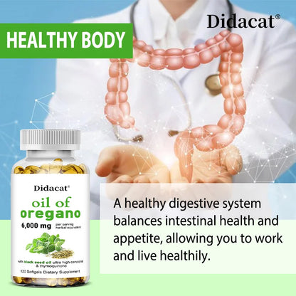 Oregano Oil Softgel Capsules