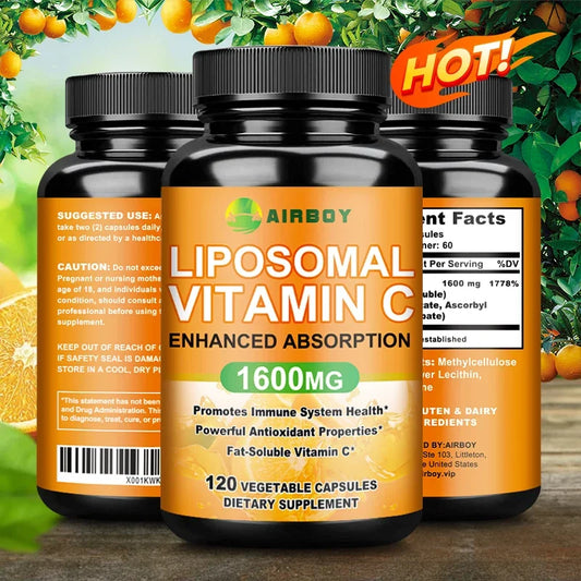 Cápsulas de vitamina C liposomal - 30 unidades