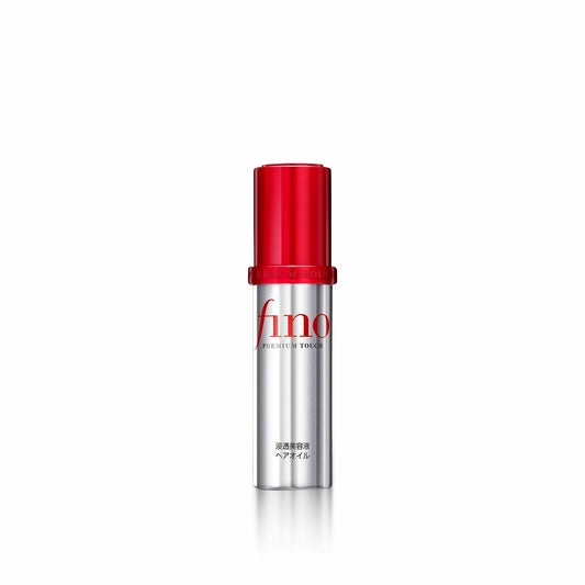 Silver bottle with red cap on a white background