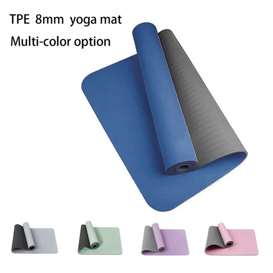 Esterilla de yoga súper gruesa de 1/3 de pulgada