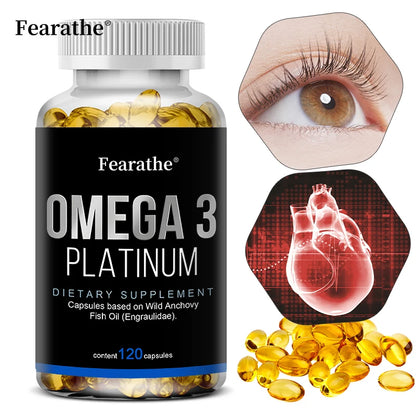 Omega 3 Fish Oil Supplement - Wild Anchovies