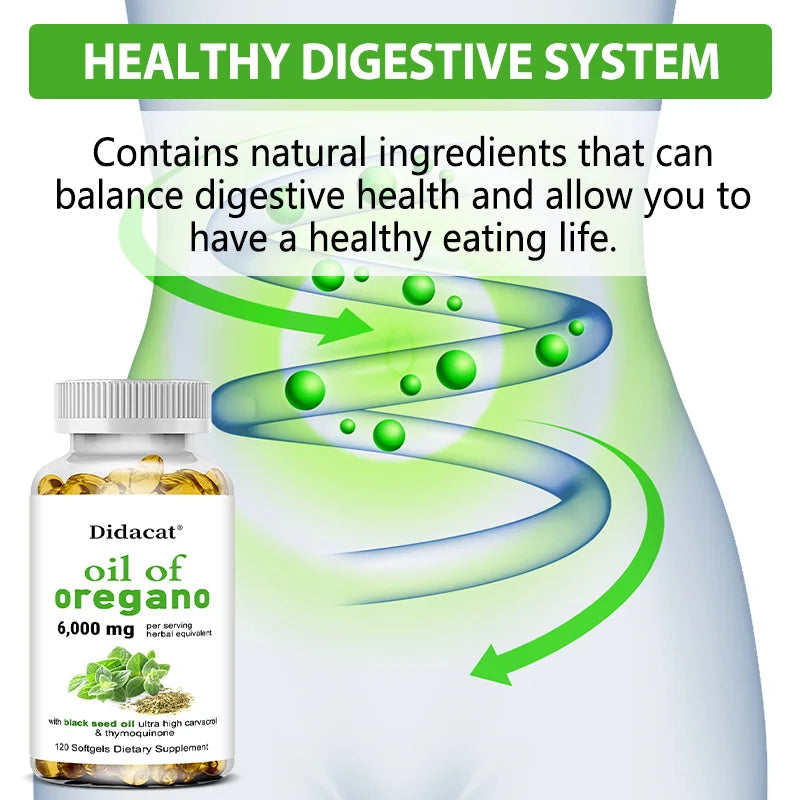 Oregano Oil Softgel Capsules