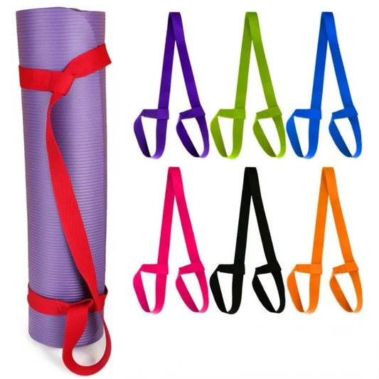 Correa de transporte ajustable para esterilla de yoga - Bandolera para colchonetas de ejercicio