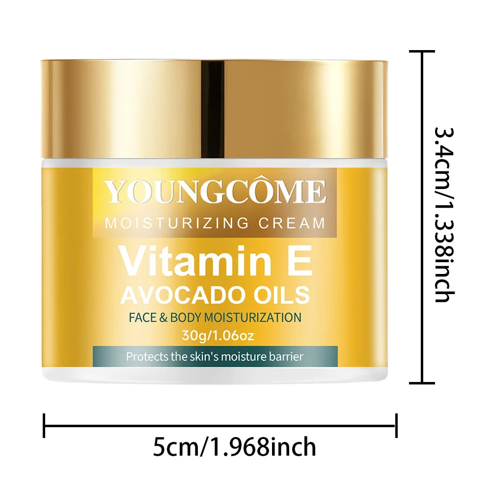 Crema hidratante con vitamina E 30 g - Cosmética para el cuidado de la piel