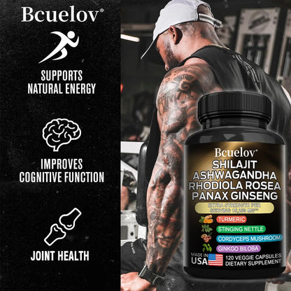Shilajit Resin Himalaya Complex - Natural Health Supplement