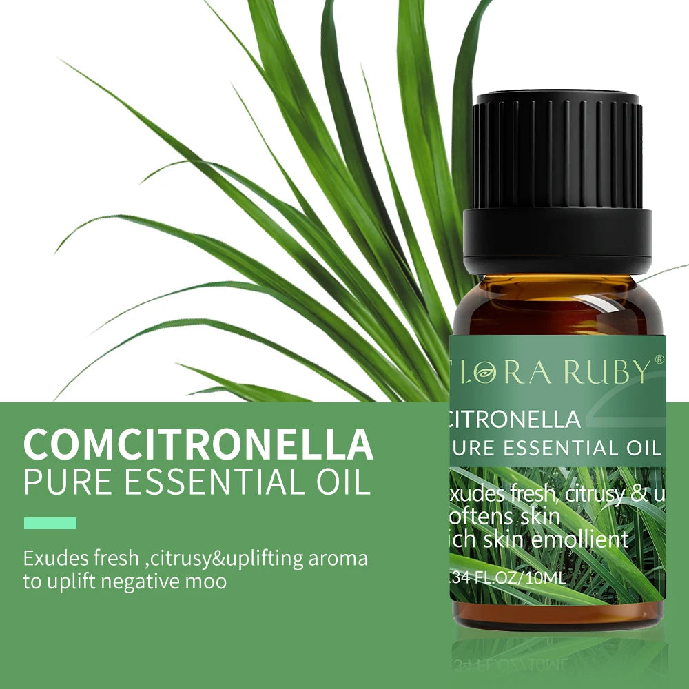 Aceites aromáticos para difusores - Colección de 10 ml