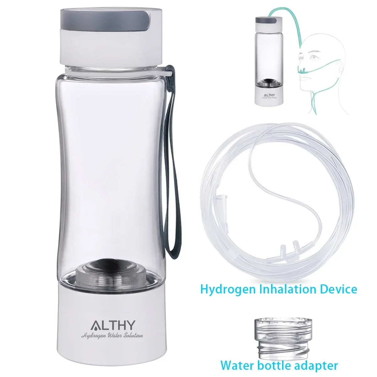 Generador de agua rica en hidrógeno ALTHY: mejora tu hidratación de forma natural