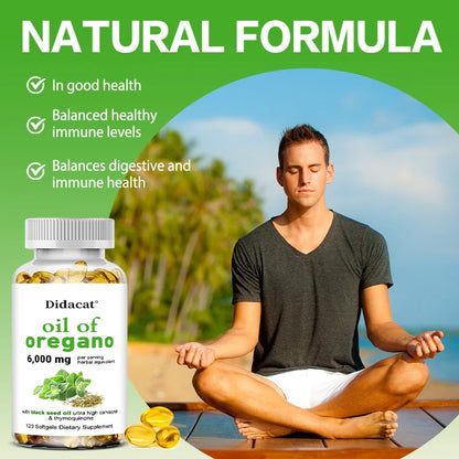 Oregano Oil Softgel Capsules