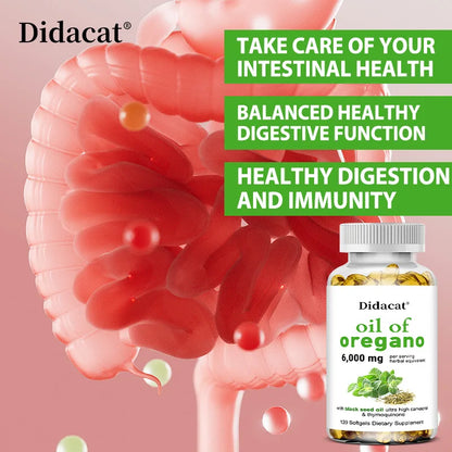 Oregano Oil Softgel Capsules