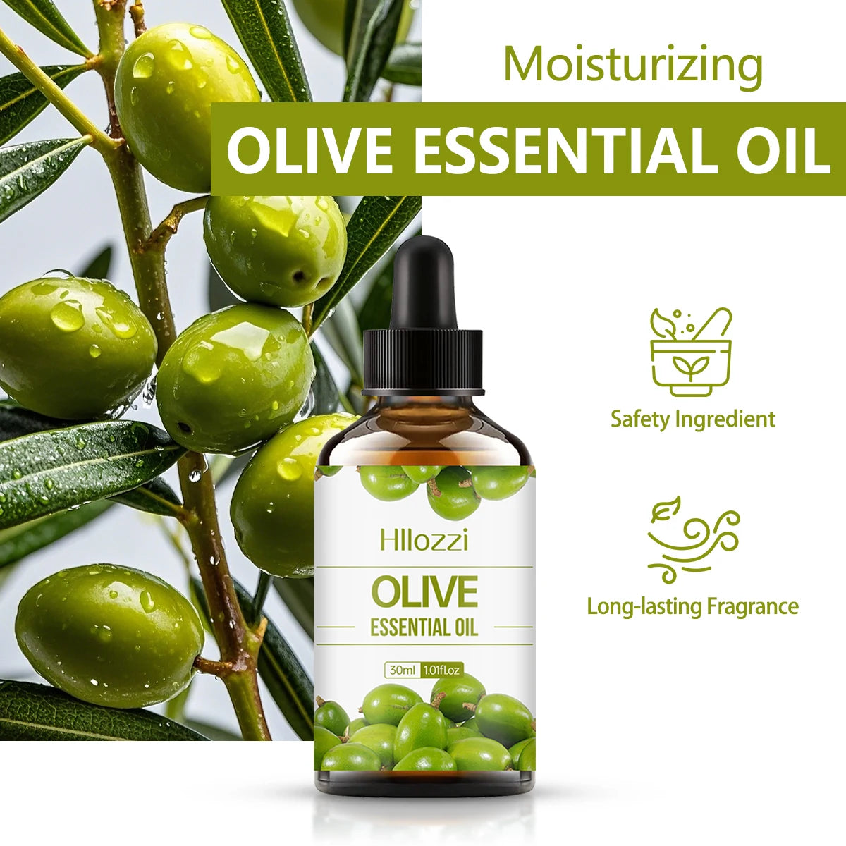 Olive Scented Oil - Natural Fragrance