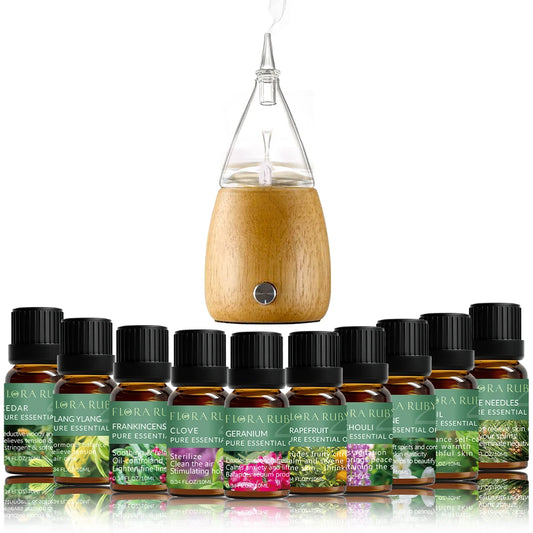 Aceites aromáticos para difusores - Colección de 10 ml