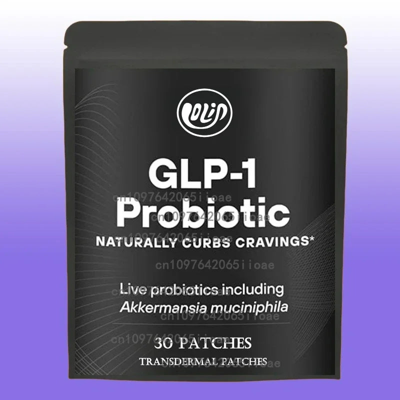 Parches transdérmicos probióticos GLP-1 - 60 unidades (2 bolsas)