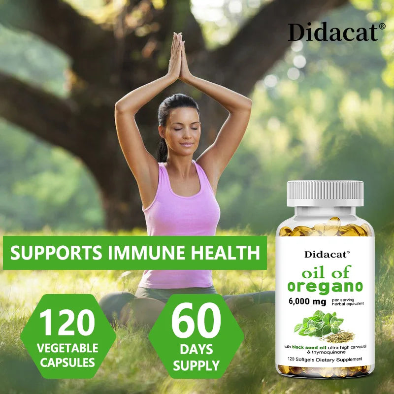 Oregano Oil Softgel Capsules