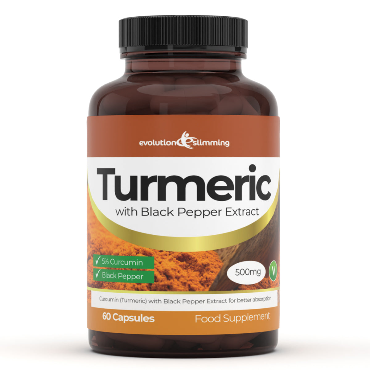 Turmeric & Black Pepper with 5% Curcuminoids