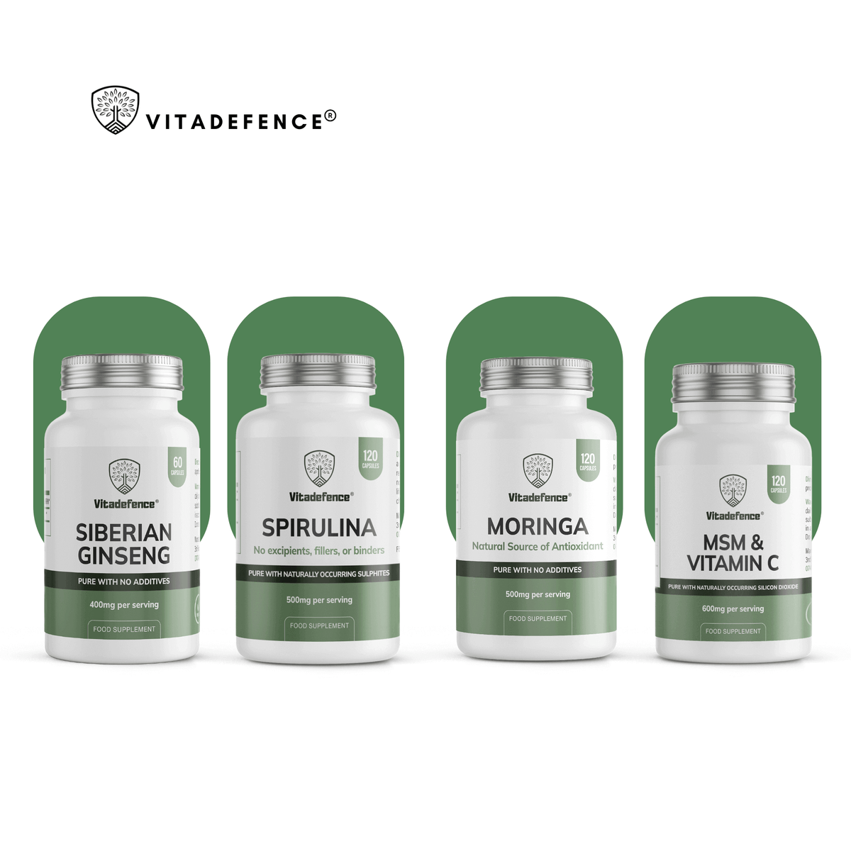 Vitadefence MSM + Vitamin C, 120 Capsules