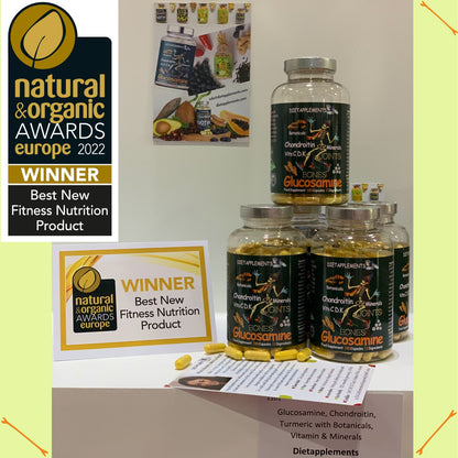 Dietapplements Glucosamine, Chondroitin & Turmeric
