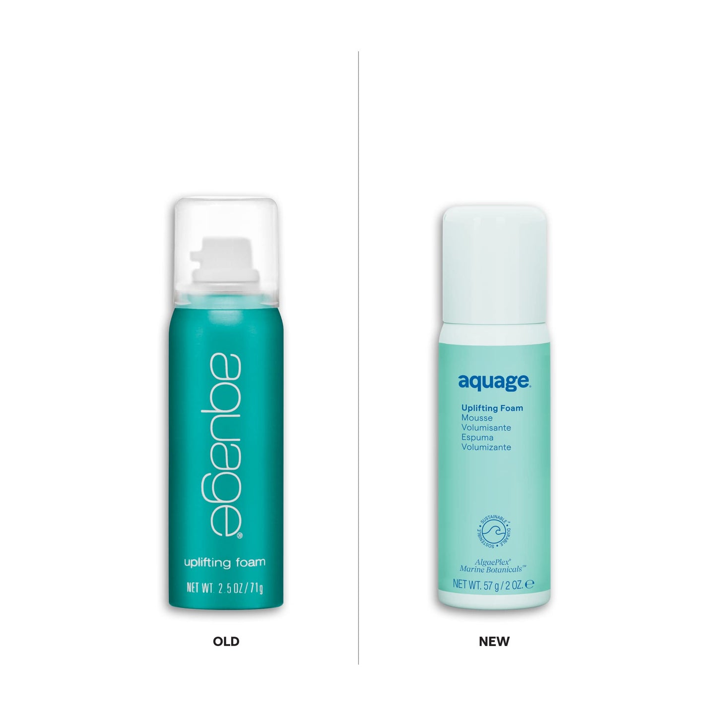 Aquage Uplifting Foam — Weightless Volume Styling Mousse, Travel 2oz