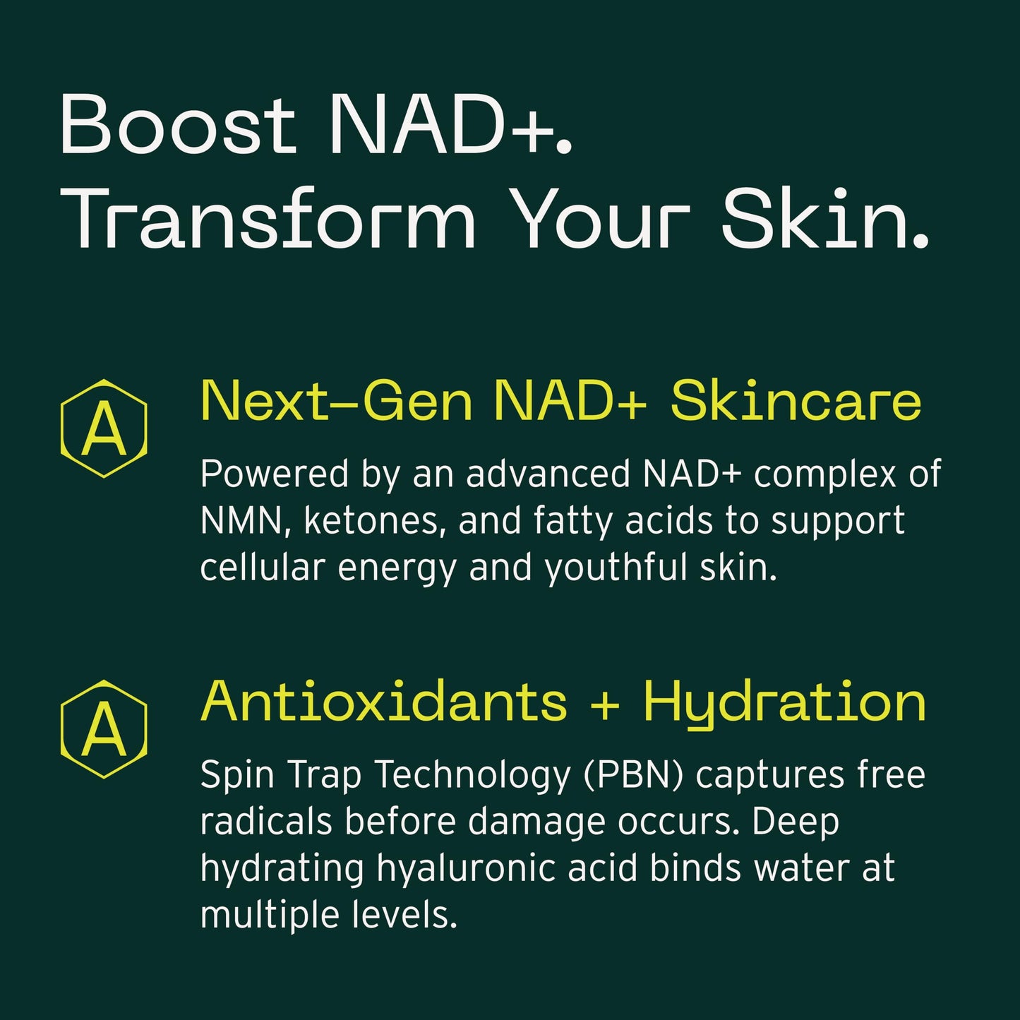 Aramore NAD+ Cell Energizing Skin Care Treatment 15ml