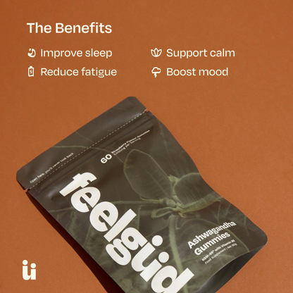 Ashwagandha Gummies – KSM-66 Adaptogen for Stress Relief & Energy