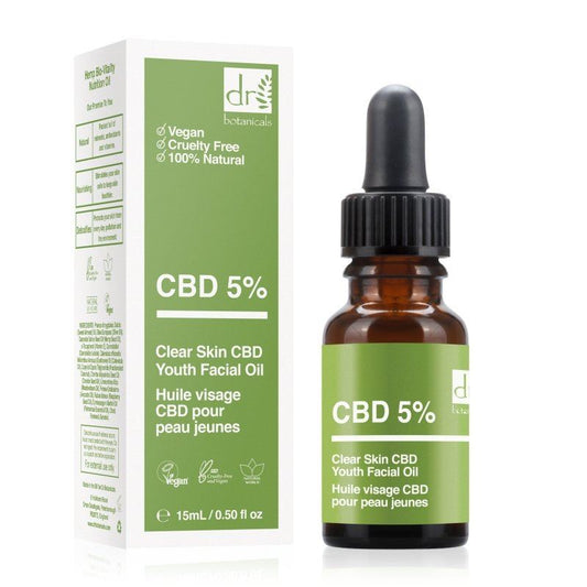 Dr Botanicals Clear Skin Youth Facial Oil — 15ml