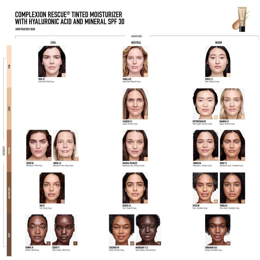 bareMinerals Complexion Rescue Tinted Moisturiser SPF 30 — Natural Pecan 05 - Calm Era