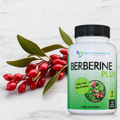 Berberine Plus 1200mg | 120 Veggie Capsules | Doctor Recommended Supplements - Calm Era