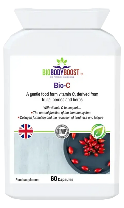 BioBodyBoost Bio-C Vitamin C, 60 Capsules
