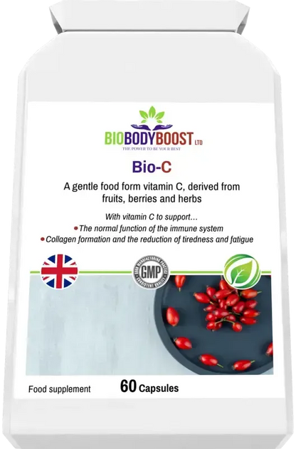 BioBodyBoost Bio-C Vitamin C, 60 Capsules